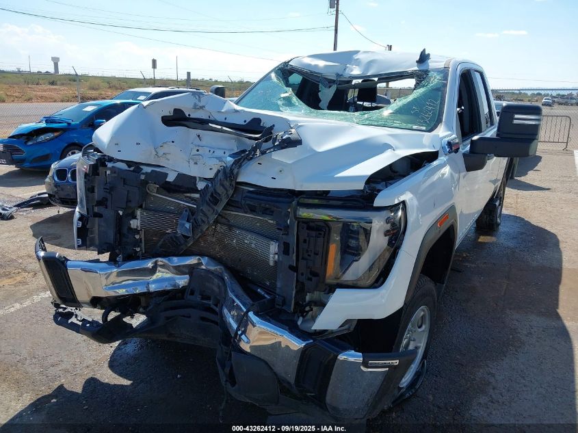 2024 GMC Sierra 2500Hd 4Wd Standard Bed Pro VIN: 1GT59LEY4RF116744 Lot: 43262412