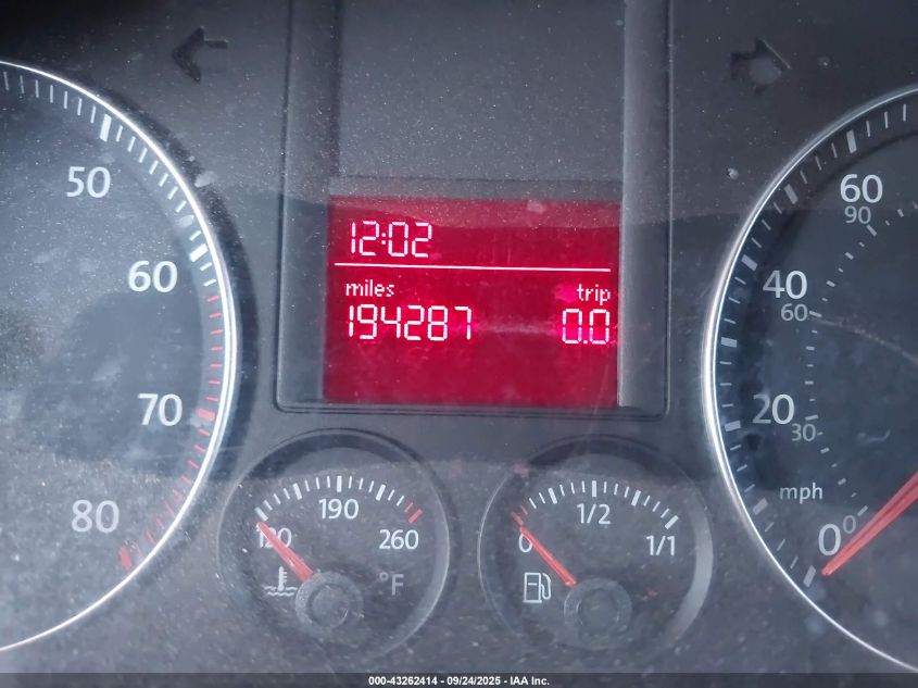 2008 Volkswagen Jetta S VIN: 3VWJM71K98M195622 Lot: 43262414