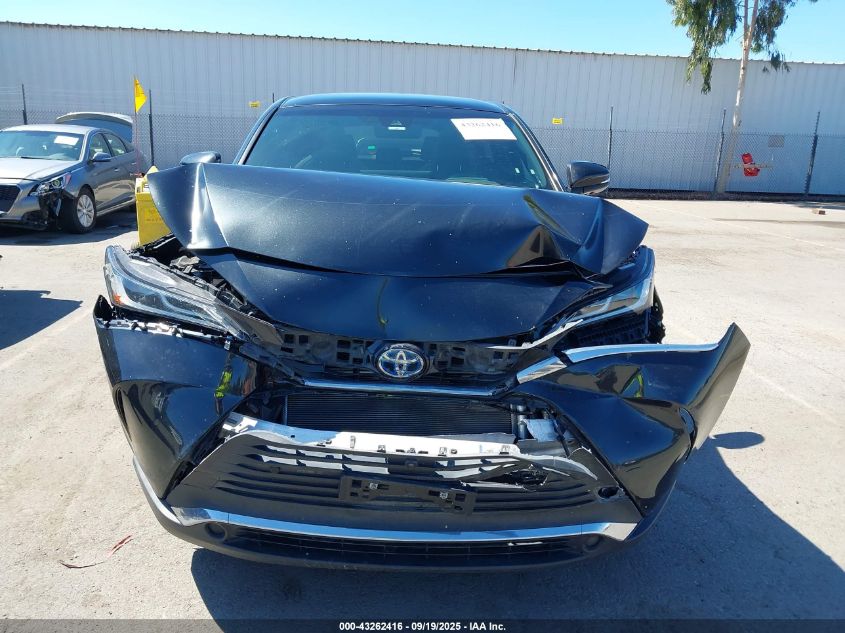 2021 Toyota Venza Limited VIN: JTEAAAAH0MJ069844 Lot: 43262416