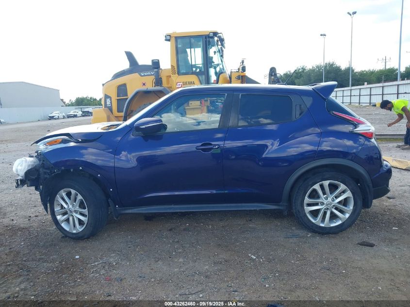 2016 Nissan Juke Sv VIN: JN8AF5MV2GT653626 Lot: 43262460