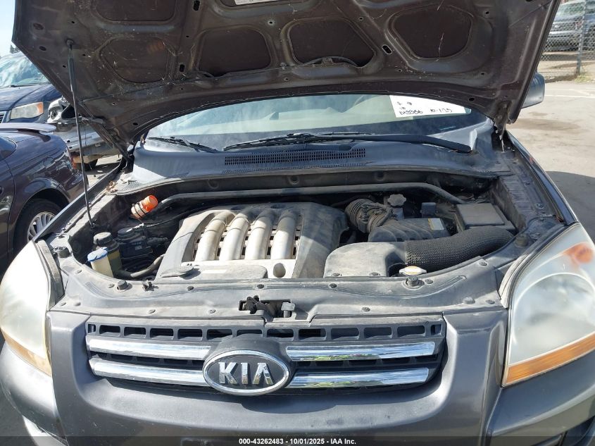 2006 Kia Sportage Ex V6/Lx V6 VIN: KNDJE723267266934 Lot: 43262483