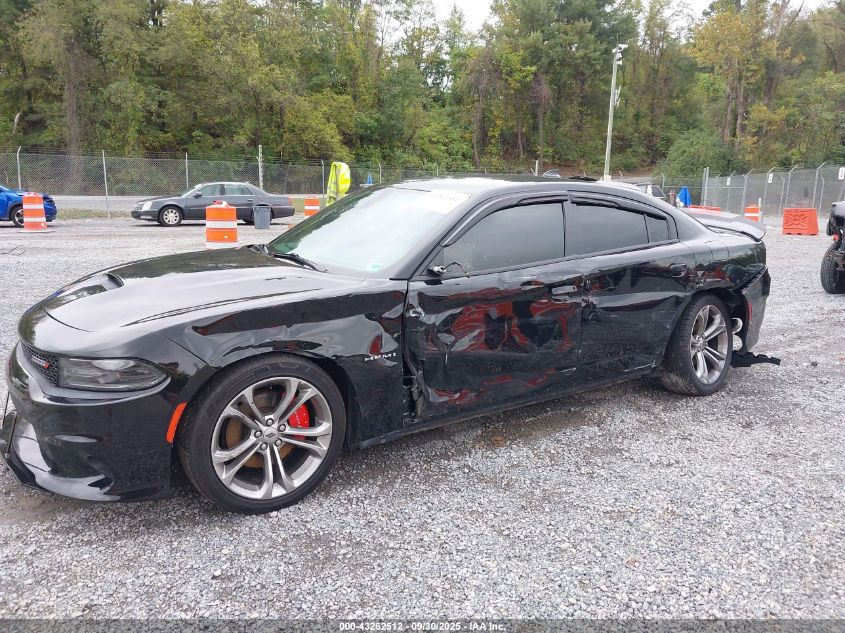 2021 Dodge Charger R/T Rwd VIN: 2C3CDXCT5MH619246 Lot: 43262512