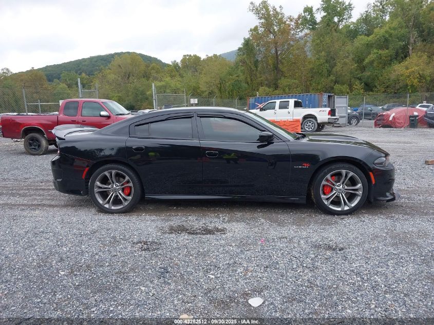 2021 Dodge Charger R/T Rwd VIN: 2C3CDXCT5MH619246 Lot: 43262512