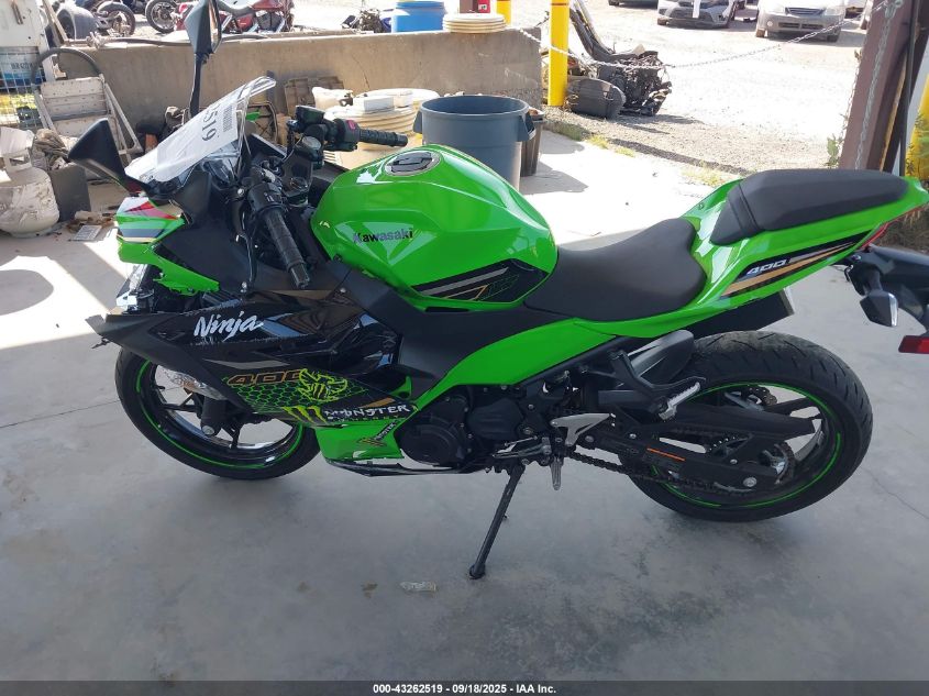 2020 Kawasaki Ex400 VIN: JKAEXKG10LDA82057 Lot: 43262519