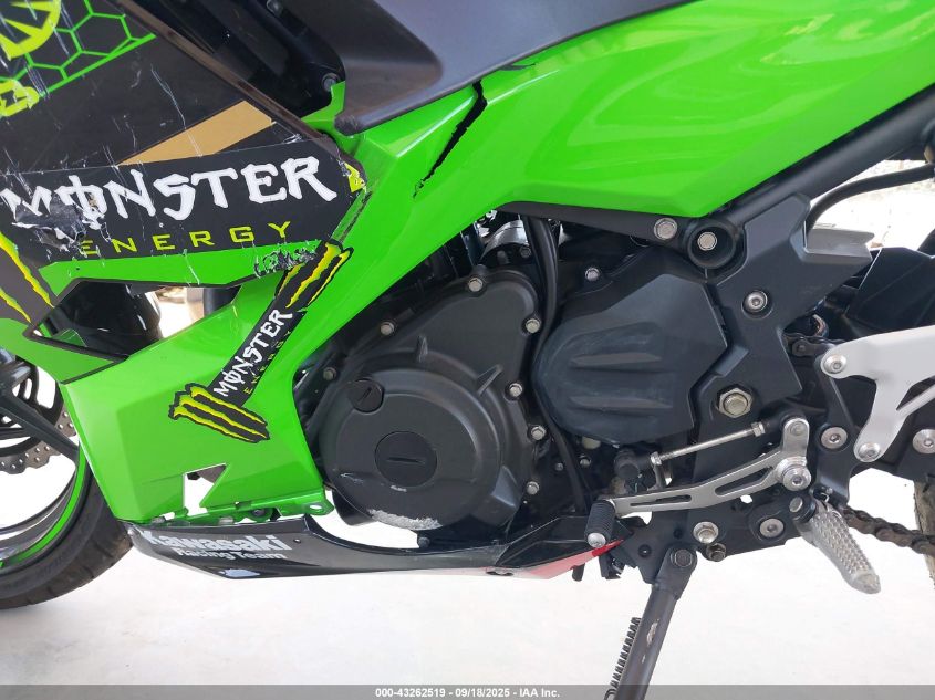 2020 Kawasaki Ex400 VIN: JKAEXKG10LDA82057 Lot: 43262519