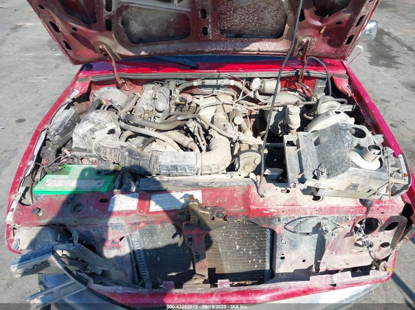 1991 Ford Ranger Super Cab VIN: 1FTCR14X5MTA51529 Lot: 43262572