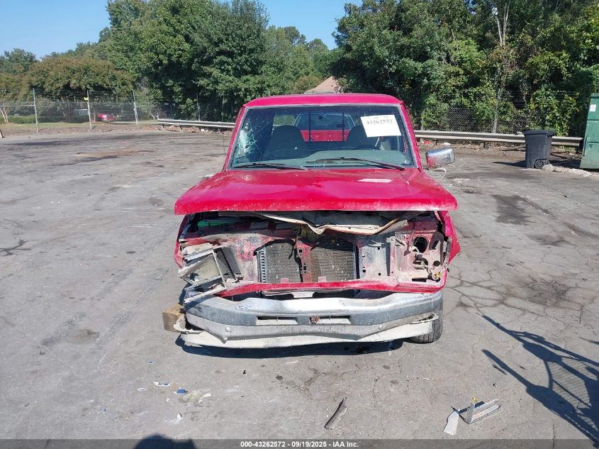 1991 Ford Ranger Super Cab VIN: 1FTCR14X5MTA51529 Lot: 43262572