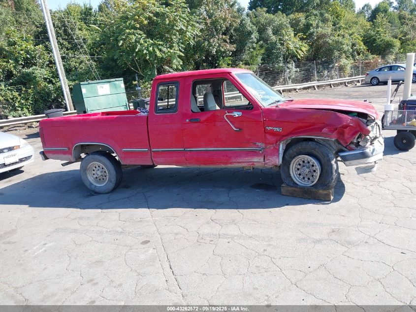 1991 Ford Ranger Super Cab VIN: 1FTCR14X5MTA51529 Lot: 43262572