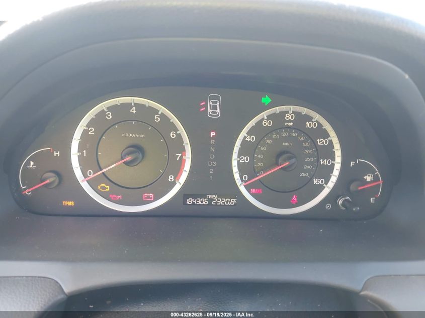 2009 Honda Accord 2.4 Lx-P VIN: 1HGCP26459A020459 Lot: 43262625