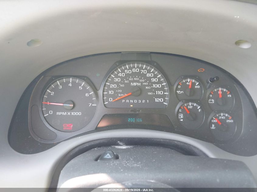 2007 Chevrolet Trailblazer Ls VIN: 1GNDS13S672216004 Lot: 43262628