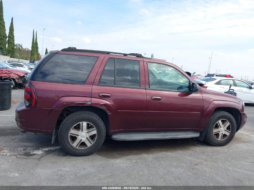 2006 Chevrolet Trailblazer Lt VIN: 1GNDT13S762209526 Lot: 43262640