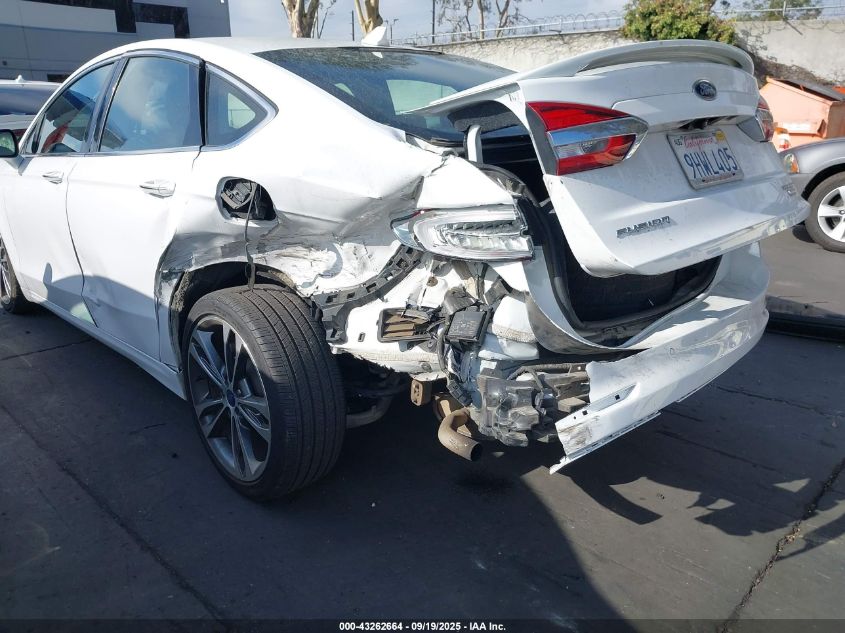 2020 Ford Fusion Titanium VIN: 3FA6P0K93LR152852 Lot: 43262664