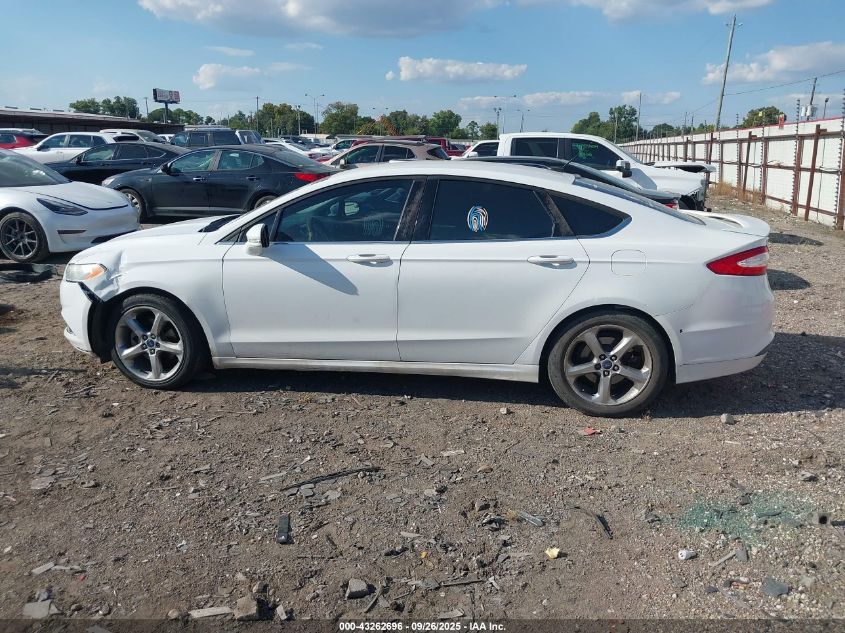 2013 Ford Fusion Se VIN: 3FA6P0H74DR290939 Lot: 43262696