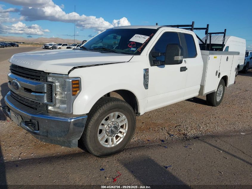 2019 Ford F-250 Xl VIN: 1FD7X2A68KEG80949 Lot: 43262706