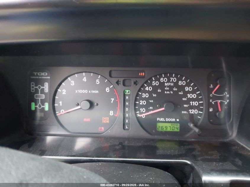 1999 Isuzu Trooper S VIN: JACDJ58XXX7910266 Lot: 43262710