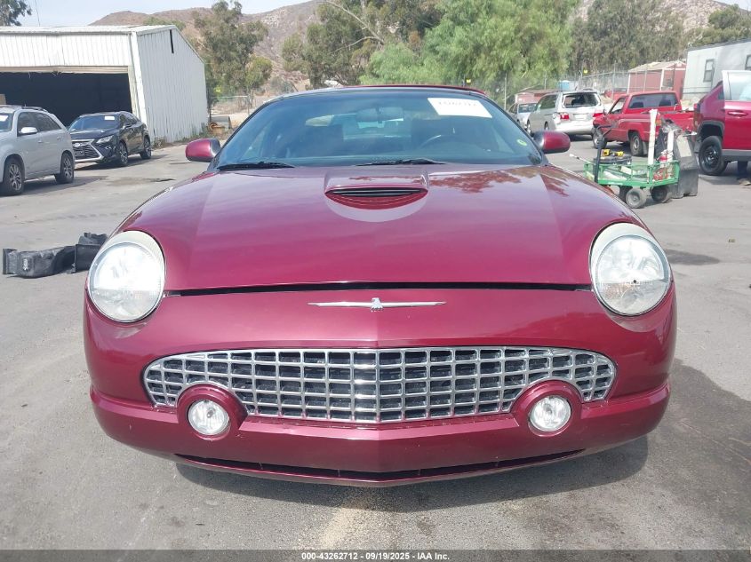 2004 Ford Thunderbird VIN: 1FAHP60A14Y101202 Lot: 43262712