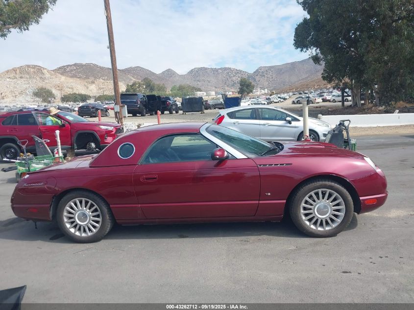 2004 Ford Thunderbird VIN: 1FAHP60A14Y101202 Lot: 43262712