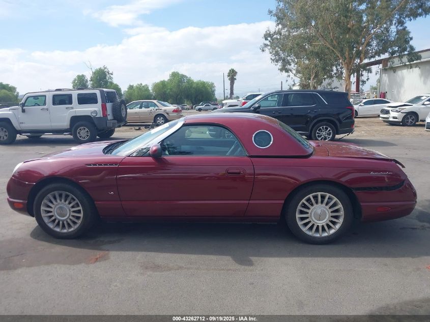 2004 Ford Thunderbird VIN: 1FAHP60A14Y101202 Lot: 43262712