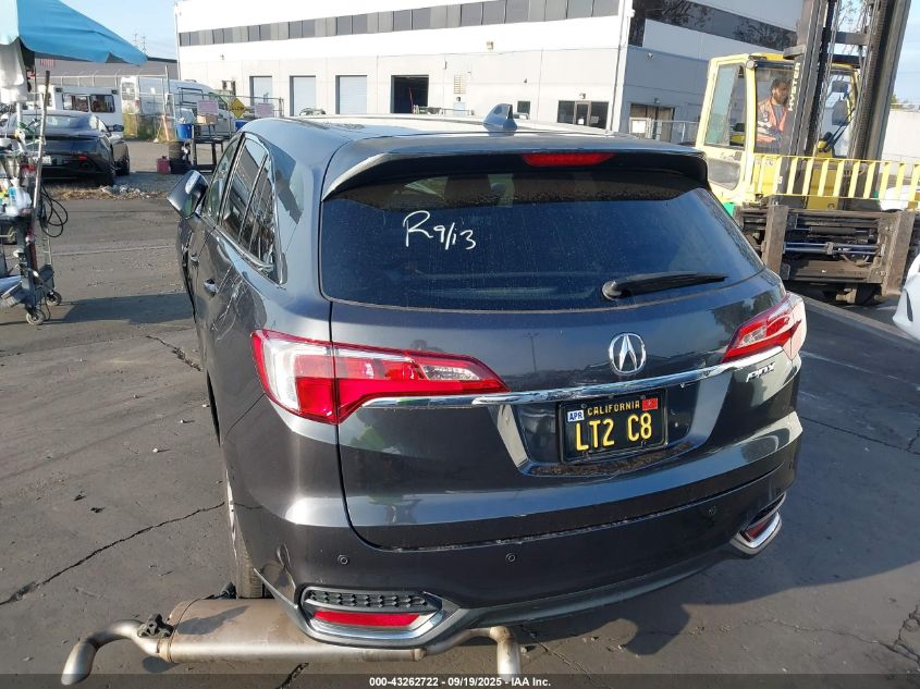 2016 Acura Rdx Advance VIN: 5J8TB3H7XGL009714 Lot: 43262722