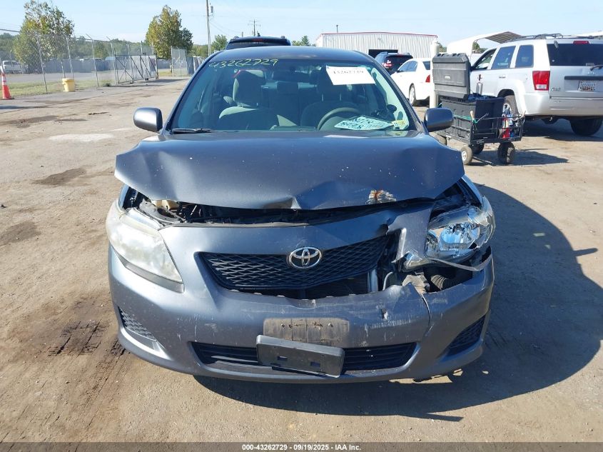2010 Toyota Corolla Le VIN: 2T1BU4EEXAC516818 Lot: 43262729