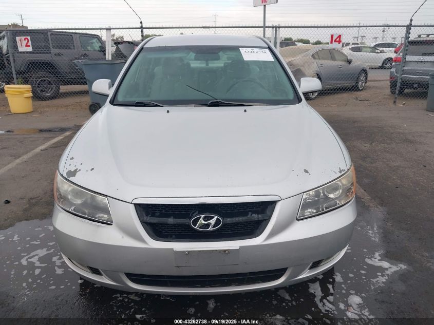 2006 Hyundai Sonata Gls V6/Lx V6 VIN: 5NPEU46F66H032881 Lot: 43262738