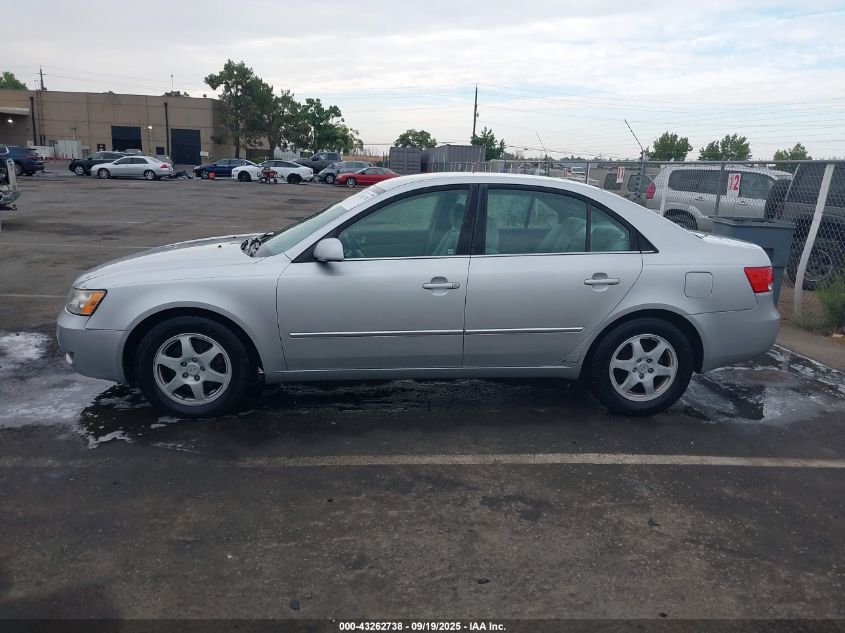 2006 Hyundai Sonata Gls V6/Lx V6 VIN: 5NPEU46F66H032881 Lot: 43262738