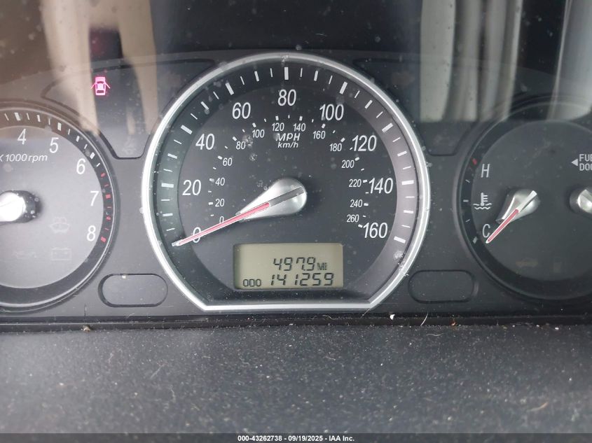 2006 Hyundai Sonata Gls V6/Lx V6 VIN: 5NPEU46F66H032881 Lot: 43262738