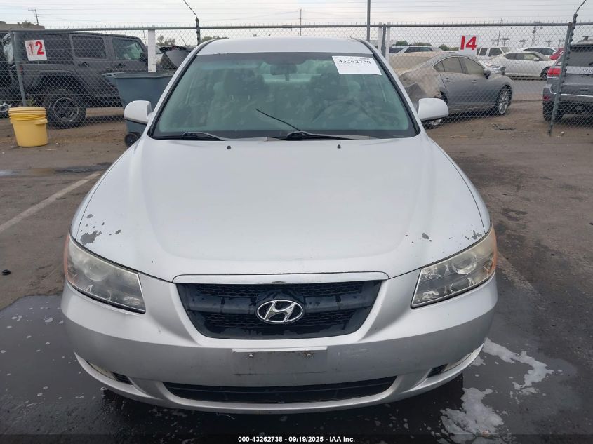 2006 Hyundai Sonata Gls V6/Lx V6 VIN: 5NPEU46F66H032881 Lot: 43262738