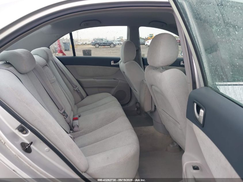 2006 Hyundai Sonata Gls V6/Lx V6 VIN: 5NPEU46F66H032881 Lot: 43262738