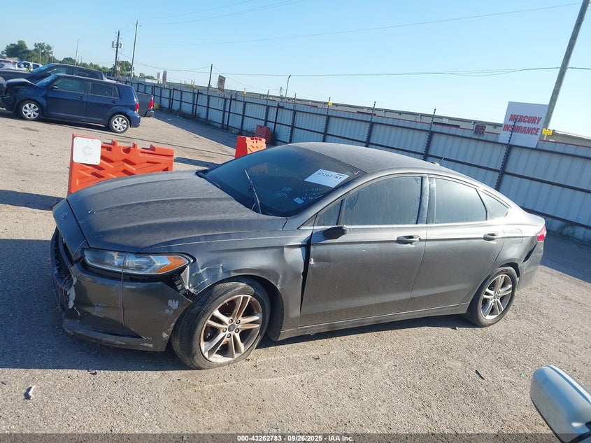 2018 Ford Fusion Se VIN: 3FA6P0H70JR271221 Lot: 43262783