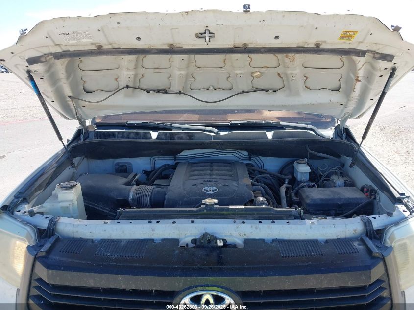 2014 Toyota Tundra Sr 5.7L V8 VIN: 5TFUW5F18EX395816 Lot: 43262803