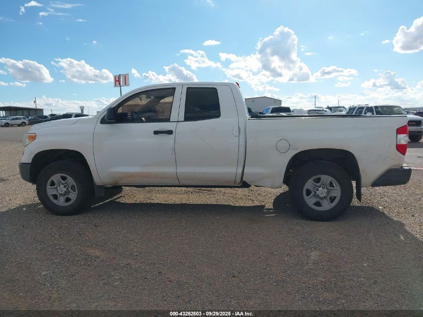 2014 Toyota Tundra Sr 5.7L V8 VIN: 5TFUW5F18EX395816 Lot: 43262803