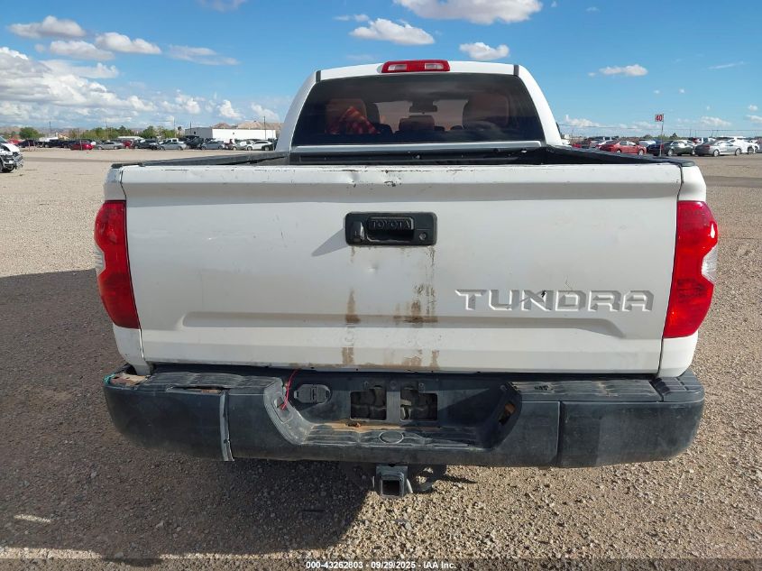 2014 Toyota Tundra Sr 5.7L V8 VIN: 5TFUW5F18EX395816 Lot: 43262803