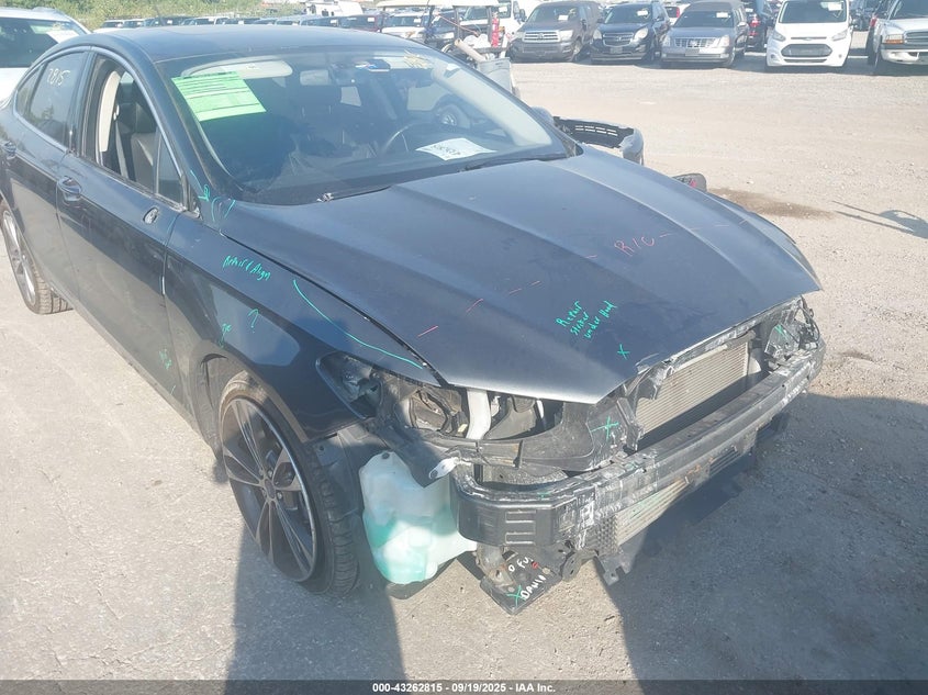 2017 Ford Fusion Titanium VIN: 3FA6P0K92HR414609 Lot: 43262815