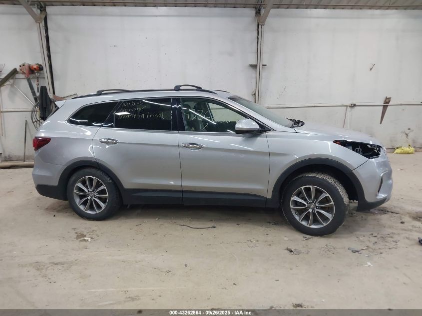 2017 Hyundai Santa Fe Se VIN: KM8SMDHF2HU166632 Lot: 43262864