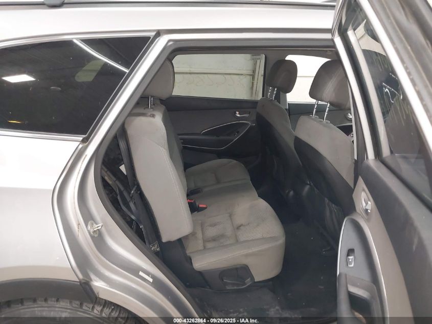 2017 Hyundai Santa Fe Se VIN: KM8SMDHF2HU166632 Lot: 43262864