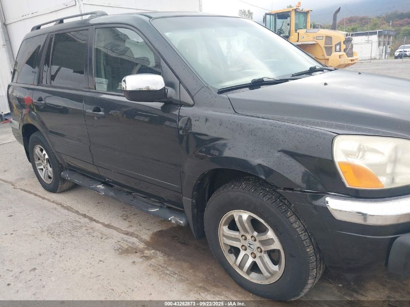 2003 Honda Pilot Ex VIN: 2HKYF184X3H506781 Lot: 43262873