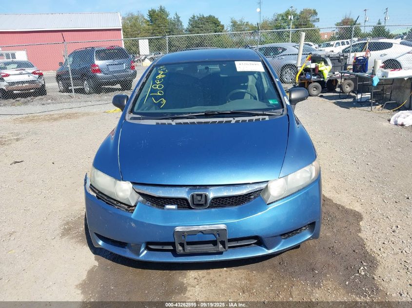 2009 Honda Civic Vp VIN: 2HGFA16359H349308 Lot: 43262895
