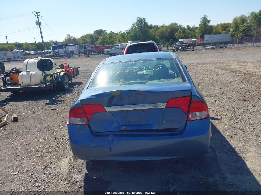 2009 Honda Civic Vp VIN: 2HGFA16359H349308 Lot: 43262895