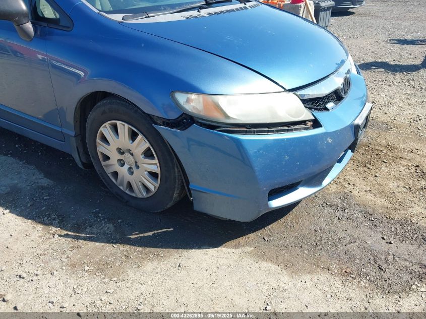 2009 Honda Civic Vp VIN: 2HGFA16359H349308 Lot: 43262895