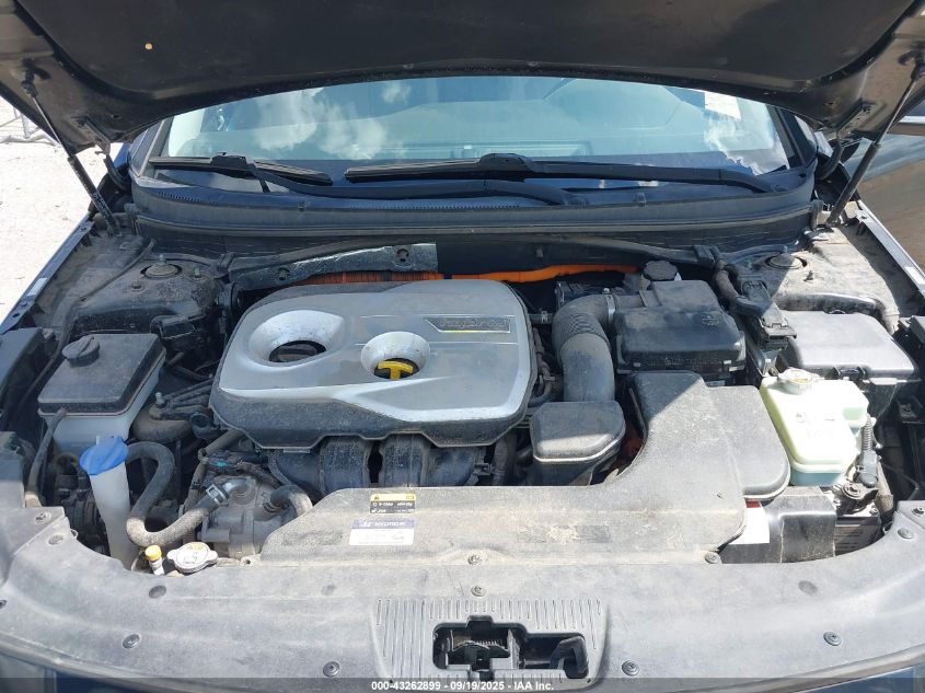 2016 Hyundai Sonata Hybrid Se VIN: KMHE24L1XGA019120 Lot: 43262899
