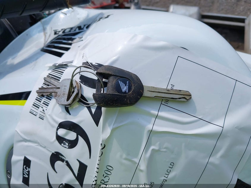 2021 HONDA CBR500 RA - MLHPC6258M5200129