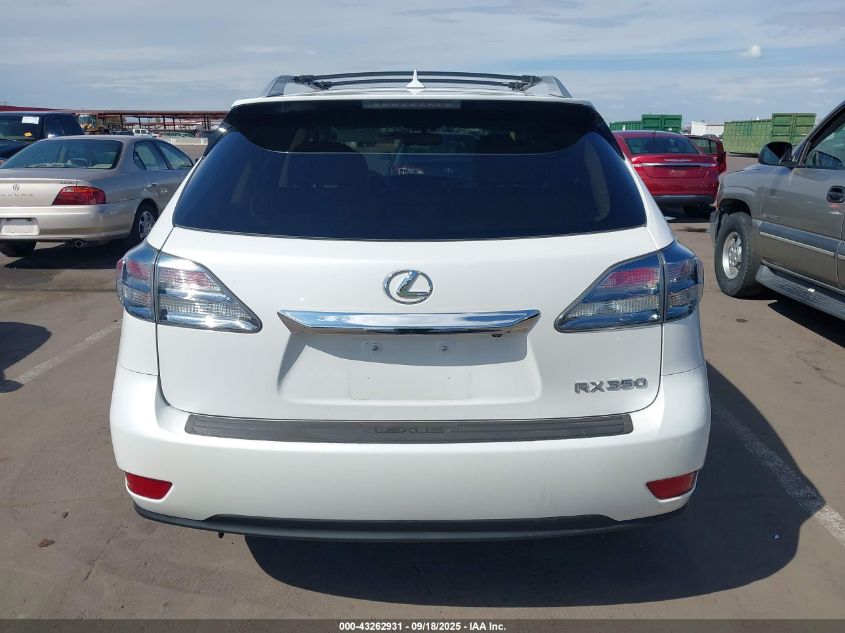 2012 Lexus Rx 350 VIN: 2T2ZK1BA0CC083514 Lot: 43262931