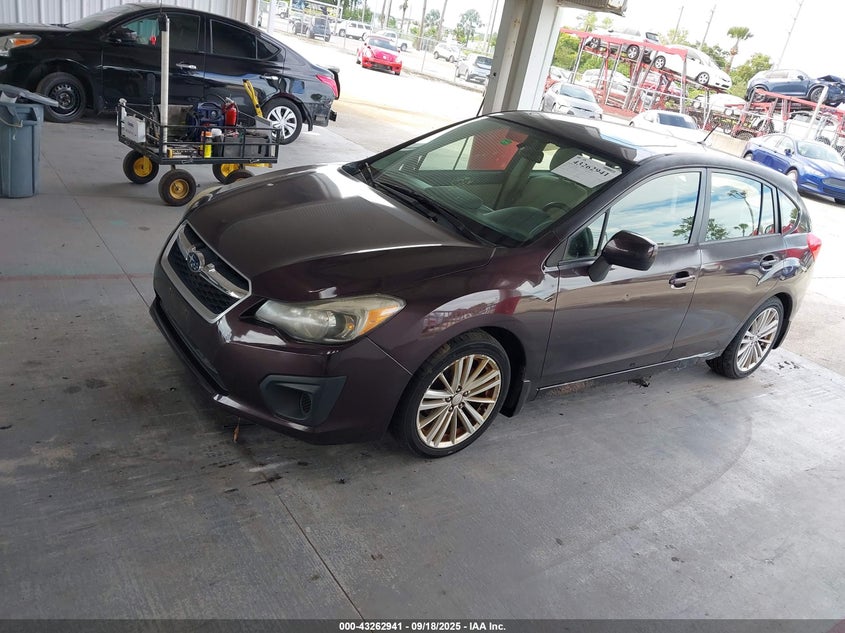 Vin: jf1gpad68ch223218, lot: 43757509, subaru impreza 2.0i premium 20122