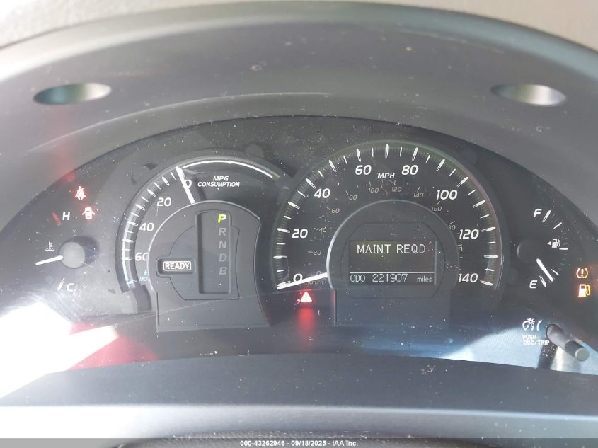 2009 Toyota Camry Hybrid VIN: 4T1BB46K79U105056 Lot: 43262946