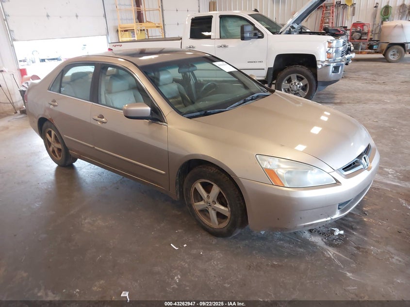 1HGCM56663A144940 2003 Honda Accord 2.4 Ex auction photo 1