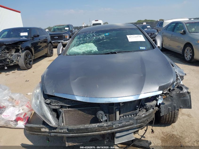 2012 Hyundai Sonata Se 2.0T VIN: 5NPEC4AB2CH326149 Lot: 43262978