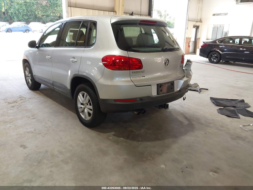 2013 VOLKSWAGEN TIGUAN S - WVGAV3AX8DW625733
