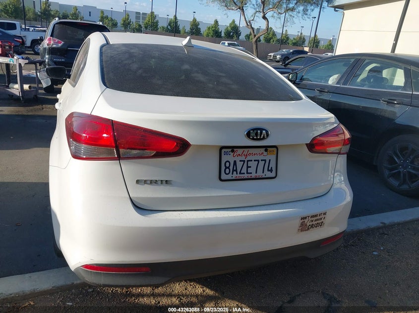 2018 KIA FORTE LX - 3KPFK4A78JE168548