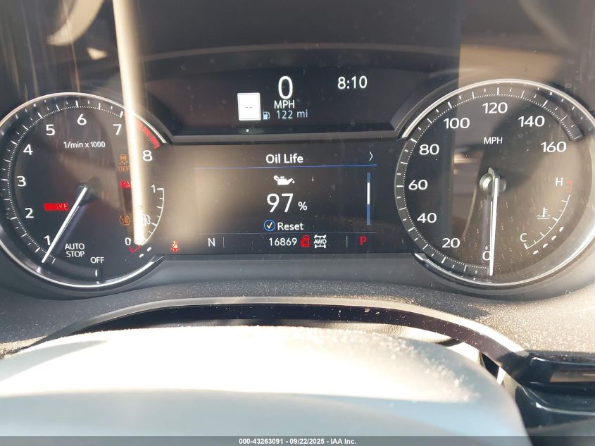 2025 Cadillac Xt6 Awd Premium Luxury VIN: 1GYKPDRS6SZ118742 Lot: 43263091